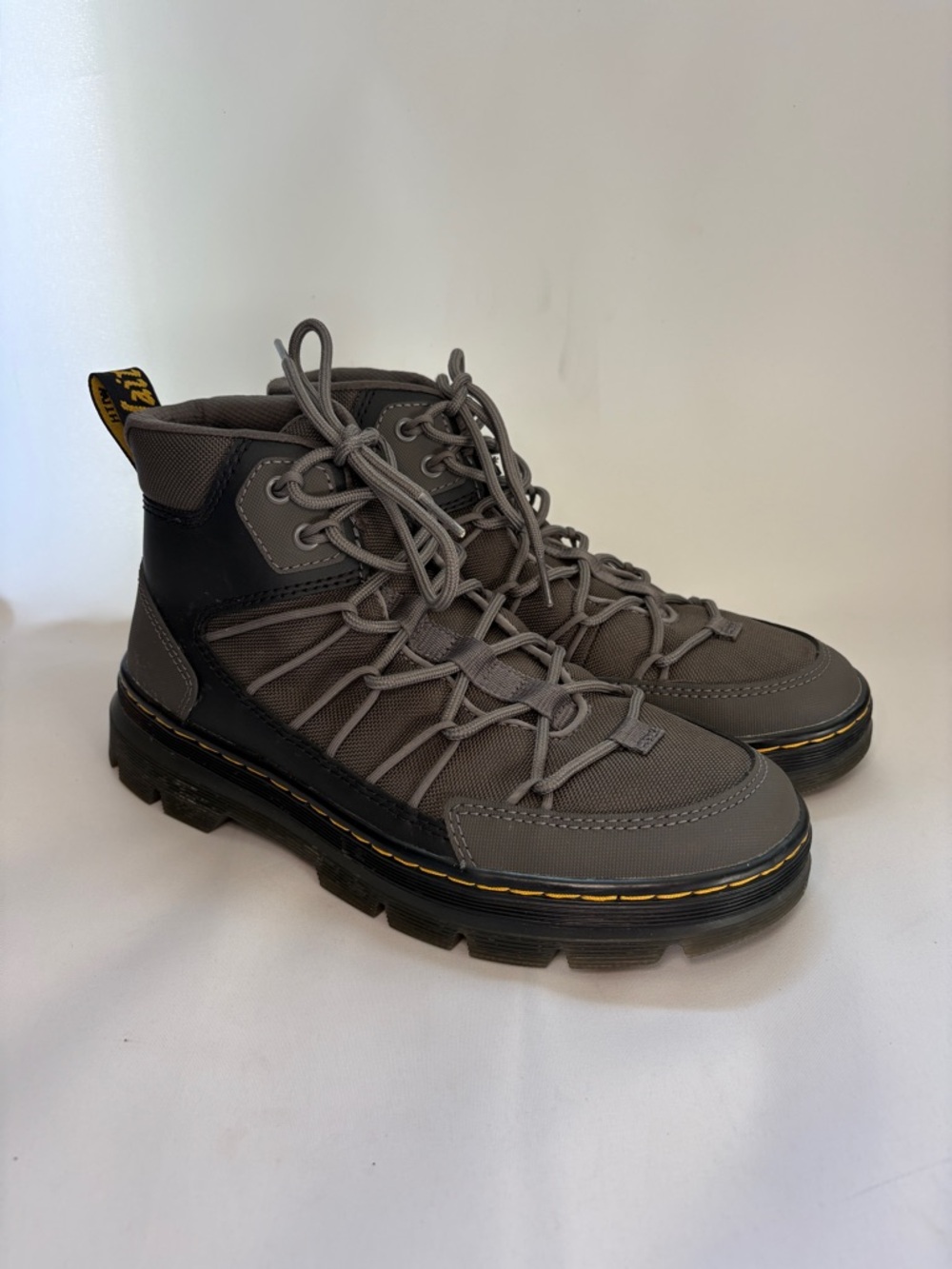 Dr. Martens Buwick Utility Chukka Boots with Yellow Stitching‎ Men’s Size 8